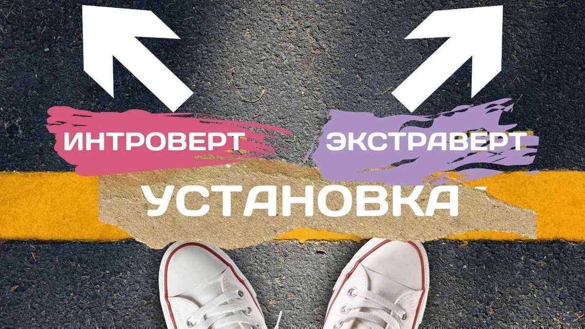 Понятия экстраверсия и интроверсия - Установка